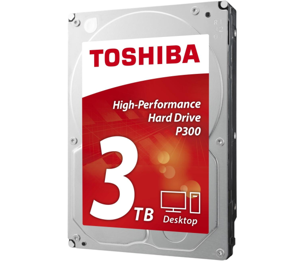 Toshiba P300 3TB 7200obr. 64MB OEM - 323219 - zdjęcie 2